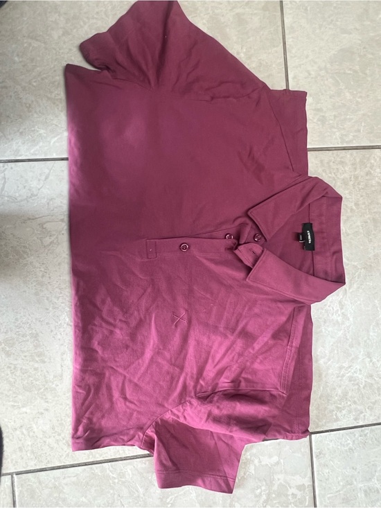 Express Other - Express Men's Polo Shirt - Berry
